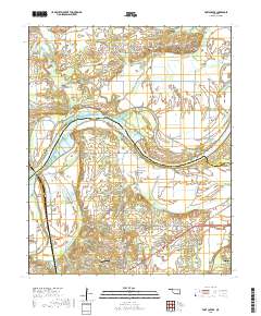Fort Coffee 2018 topographic map thumbnail