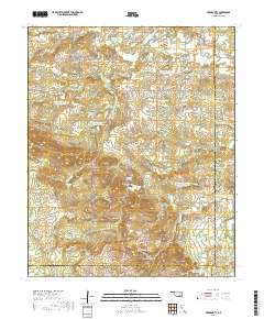 Harden City 2018 topographic map thumbnail