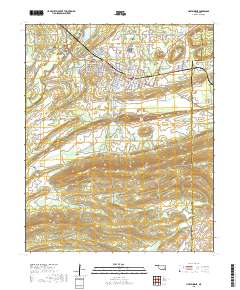 Hartshorne 2018 topographic map thumbnail