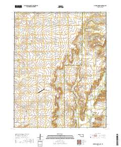 Hayrick Mound 2018 topographic map thumbnail