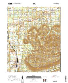 Heavener 2018 topographic map thumbnail