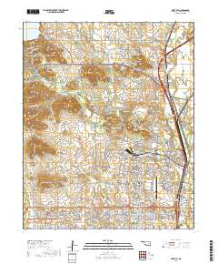Fort Sill 2018 topographic map thumbnail