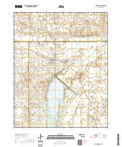 Fort Supply 2018 topographic map thumbnail
