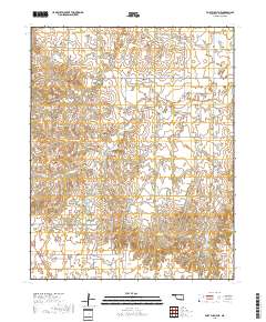 Fort Supply NE 2018 topographic map thumbnail