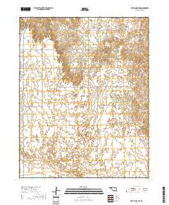 Fort Supply NW 2018 topographic map thumbnail