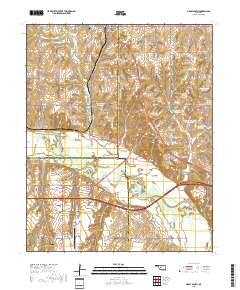 Geary South 2018 topographic map thumbnail