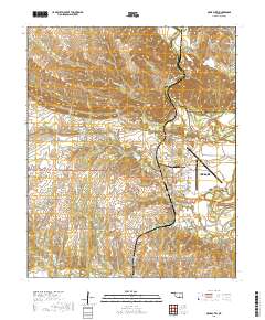 Gene Autry 2018 topographic map thumbnail