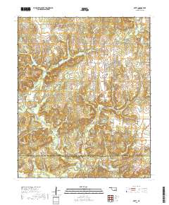 Gerty 2018 topographic map thumbnail