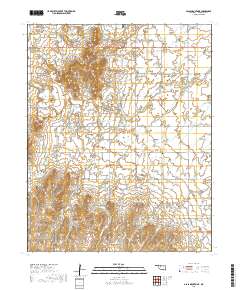 Glass Mountains 2018 topographic map thumbnail