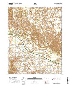 Glass Mountains NW 2018 topographic map thumbnail
