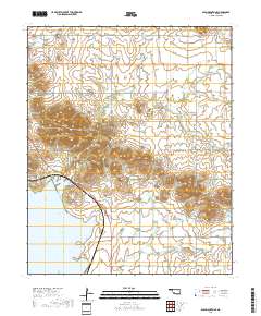 Glen Mountains 2018 topographic map thumbnail