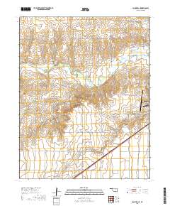 Goodwell NE 2018 topographic map thumbnail