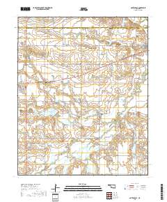Gotebo East 2018 topographic map thumbnail