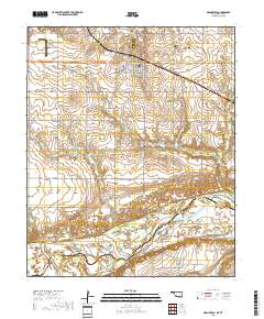Grandfield 2018 topographic map thumbnail