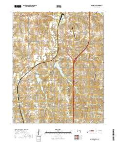 Guthrie South 2018 topographic map thumbnail