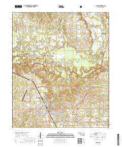 Idabel 2019 topographic map thumbnail