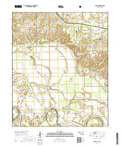 Idabel SE 2019 topographic map thumbnail