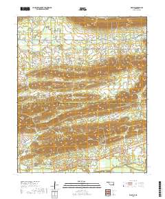 Kiamichi 2019 topographic map thumbnail