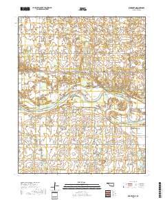 Kingfisher NE 2018 topographic map thumbnail