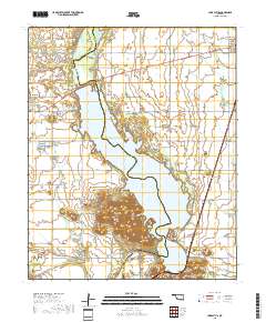 Lake Altus 2018 topographic map thumbnail