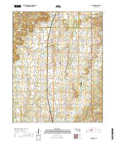 Lake Boren 2018 topographic map thumbnail