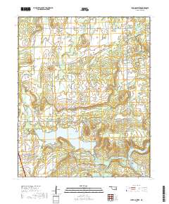 Lake McAlester 2018 topographic map thumbnail