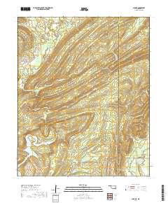 Lane NE 2019 topographic map thumbnail