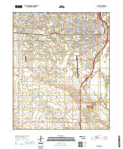 Lawton 2018 topographic map thumbnail