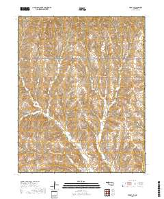 Leedey SW 2018 topographic map thumbnail