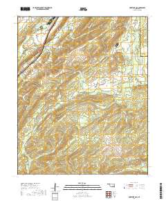 Limestone Gap 2019 topographic map thumbnail