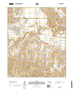 Lindsay 2018 topographic map thumbnail