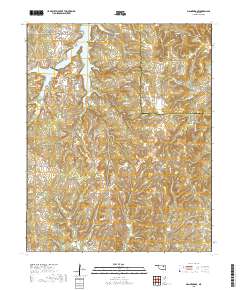 Mannford SE 2018 topographic map thumbnail