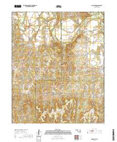 Mannsville 2018 topographic map thumbnail