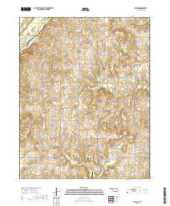 Masham 2018 topographic map thumbnail