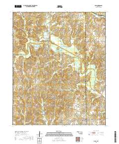 Maud 2018 topographic map thumbnail
