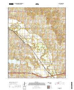 McLoud 2018 topographic map thumbnail