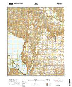 Milburn 2018 topographic map thumbnail