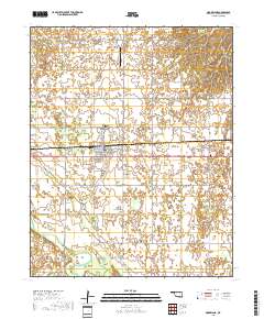 Mooreland 2018 topographic map thumbnail