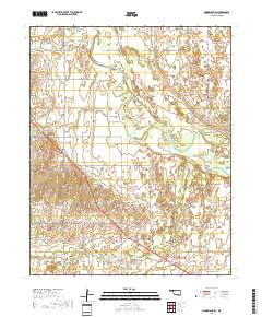 Mooreland SW 2018 topographic map thumbnail