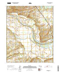 Muldrow SW 2018 topographic map thumbnail