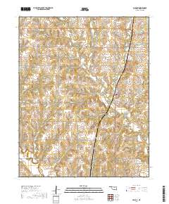 Mulhall 2018 topographic map thumbnail