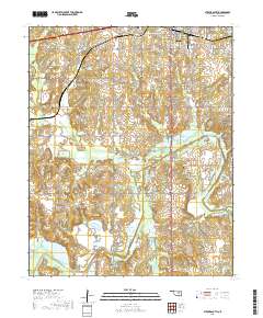 Stroud South 2018 topographic map thumbnail