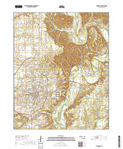 Tahlequah 2019 topographic map thumbnail