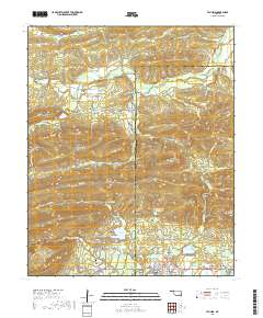 Talihina 2018 topographic map thumbnail