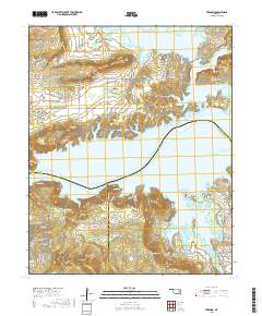 Texanna 2018 topographic map thumbnail