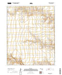Texhoma NW 2018 topographic map thumbnail