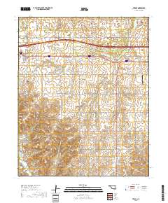 Texola 2018 topographic map thumbnail