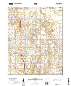 Tonkawa SE 2018 topographic map thumbnail