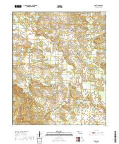 Tupelo 2018 topographic map thumbnail