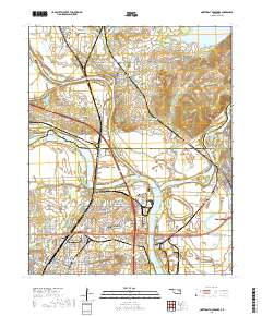 Northeast Muskogee 2018 topographic map thumbnail